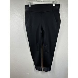 Under Armour Pants Womens Medium Black Loose Athletic Sweatpants Joggers Pockets